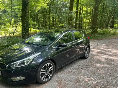 Gebraucht Kia Ceed Platinum Edition 128 PS (94 kW) 2014 Schwarz Kleinwagen