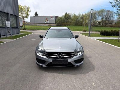 Usata Mercedes C250 AMG 204 CV (150 kW) 2016 Argento Berlina