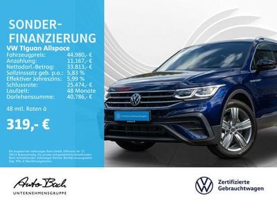 Gebraucht VW Tiguan Move 200 PS (147 kW) 2024 Blau SUV