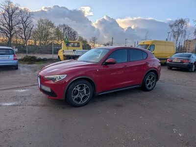 Gebraucht Alfa Romeo Stelvio Ti 280 PS (205 kW) 2022 Rot SUV