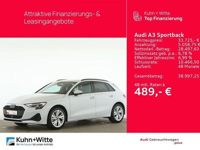 Gebraucht Audi A3 Sport 116 PS (85 kW) 2025 Weiß Limousine
