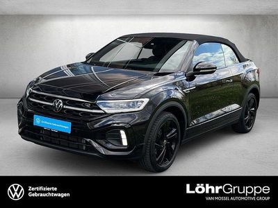 Gebraucht VW T-Roc Cabriolet R-line 150 PS (110 kW) 2025 Schwarz Cabrio