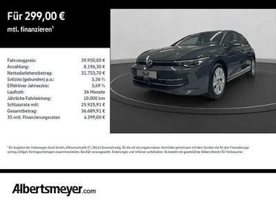 Nuova VW Golf VIII Style 110 CV (80 kW) 2026 Grigio Berlina