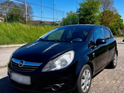 Gebraucht Opel Corsa Edition 86 PS (63 kW) 2010 Schwarz Kleinwagen