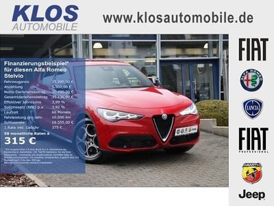 Gebraucht Alfa Romeo Stelvio Ti 209 PS (153 kW) 2023 Rot SUV
