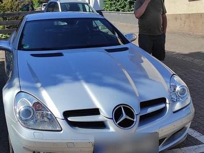 Second-hand Mercedes SLK350 272 CP (200 kW) 2004 Argintiu Cabrio