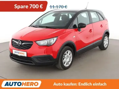 Gebraucht Opel Crossland X Edition 110 PS (80 kW) 2018 Pull me over red SUV