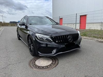 Usata Mercedes C250 AMG line 204 CV (150 kW) 2015 Nero Station wagon