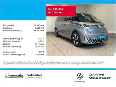 Gebraucht VW ID. Buzz Goal 210 kW (286 PS) 2025 Silber Van / Kleinbus