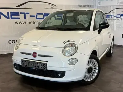 Gebraucht Fiat 500 Lounge 69 PS (50 kW) 2009 Weiß Cabrio