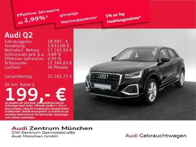 Używany Audi Q2 Advanced Plus 110 KM (80 kW) 2023 Czarny SUV