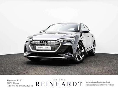 Gebraucht Audi e-tron Sportback S-Line 300 kW (408 PS) 2022 Daytonagrau perleffekt SUV