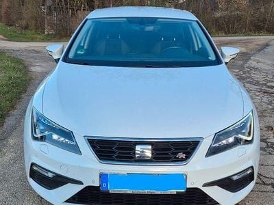 Gebraucht Seat Leon FR 125 PS (91 kW) 2018 Weiß Limousine