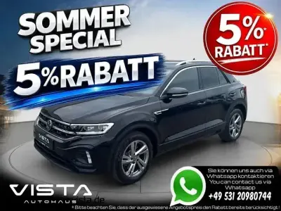 Gebraucht VW T-Roc R-line 150 PS (110 kW) 2022 Deep black perleffekt SUV