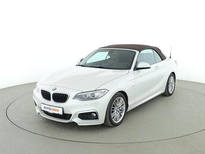 Gebraucht BMW 218 M Sport 150 PS (110 kW) 2016 Weiß Cabrio