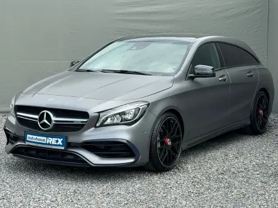 Gebraucht Mercedes CLA45 AMG Shooting Brake AMG 381 PS (280 kW) 2017 Weiß Kombi