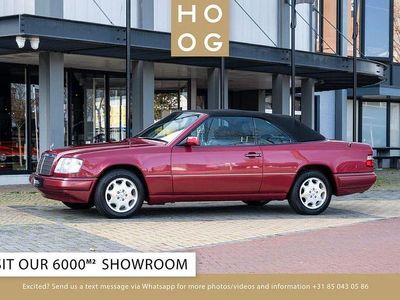 Brugt Mercedes E220 150 HK (110 kW) 1995 Rød Cabriolet