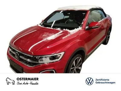Używany VW T-Roc Cabriolet Style 150 KM (110 kW) 2023 Czerwony Kabriolet