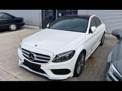 Gebraucht Mercedes C200 AMG line 184 PS (135 kW) 2018 Weiß Limousine