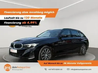 Begagnad BMW 330e Shadowline 184 HK (135 kW) 2022 Svart Kombi