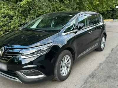 Gebraucht Renault Espace 160 PS (117 kW) 2017 Schwarz Van / Kleinbus