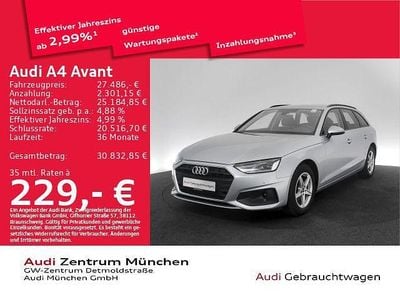 Second-hand Audi A4 Basis 136 CP (100 kW) 2024 Argintiu Break