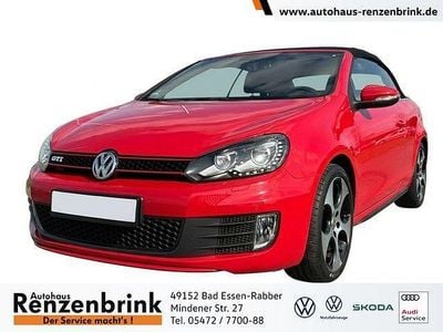Gebraucht VW Golf Cabriolet GTI 211 PS (155 kW) 2013 Tornadorot Cabrio