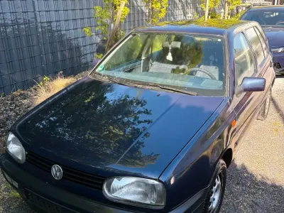 Brugt VW Golf III 90 HK (66 kW) 1992 Blå Hatchback