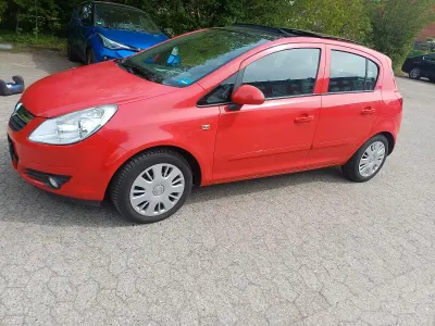 Gebraucht Opel Corsa 80 PS (58 kW) 2007 Rot Kleinwagen