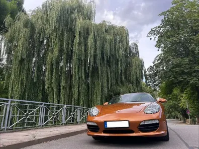 Gebraucht Porsche Boxster S 310 PS (228 kW) 2008 Orange Cabrio