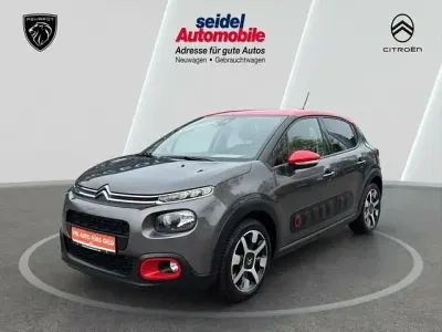 Usado Citroën C3 PureTech 110 CV (80 kW) 2020 Gris Utilitario