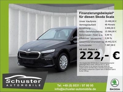 Gebraucht Skoda Scala Essence 116 PS (85 kW) 2025 Schwarz Kleinwagen