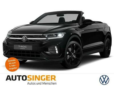 Neu VW T-Roc Cabriolet R-line 150 PS (110 kW) 2025 Schwarz Cabrio