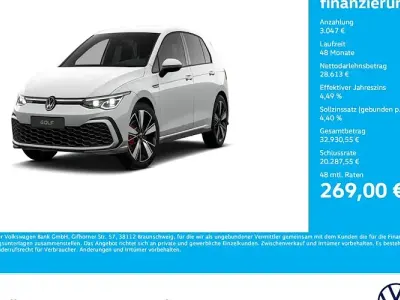 Używany VW Golf VIII GTD 200 KM (147 kW) 2024 Biały Sedan/Limuzyna