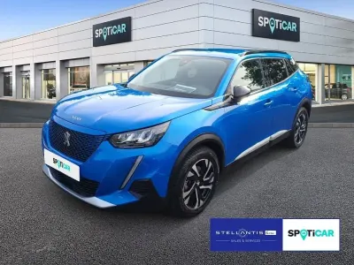 Gebraucht Peugeot e-2008 Allure 100 kW (136 PS) 2022 Blau SUV