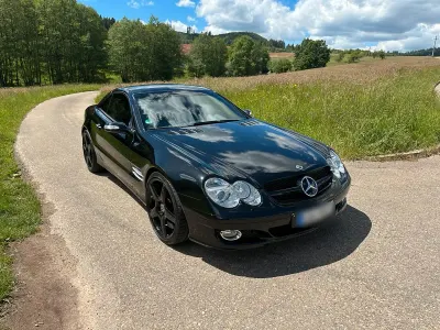 Gebraucht Mercedes SL350 272 PS (200 kW) 2006 Schwarz Cabrio