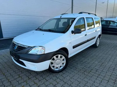 Gebraucht Dacia Logan MCV Ambiance 75 PS (55 kW) 2008 Weiß Kombi