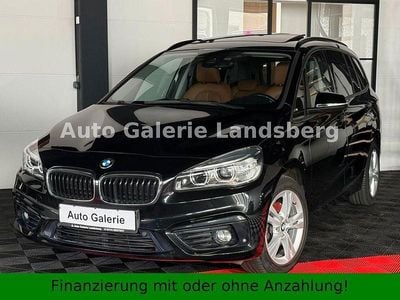 Gebraucht BMW 218 Gran Tourer Sport Line 150 PS (110 kW) 2017 Schwarz Van / Kleinbus