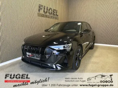 Gebraucht Audi e-tron S-Line 300 kW (408 PS) 2022 Mythosschwarz metallic SUV