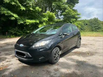 Gebraucht Ford Fiesta 82 PS (60 kW) 2010 Schwarz Kleinwagen