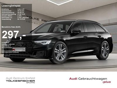 Schwarz Gebraucht 2025 Audi A6 S-Line Kombi | 47.997 € (Fairer Preis)