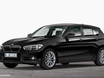 Saphirschwarz Gebraucht 2018 BMW 118 Sport Line Kleinwagen | 15.500 € (Superpreis)