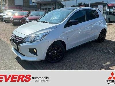 Gebraucht Mitsubishi Space Star Select+ 71 PS (52 kW) 2024 Titanweiß / pianoschwarz Limousine