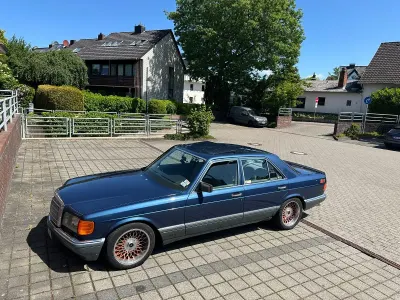 Gebraucht Mercedes 420 SE 224 PS (164 kW) 1987 Blau Limousine