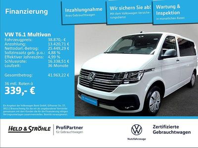 Gebraucht VW Multivan Family 150 PS (110 kW) 2022 Candyweiß Van