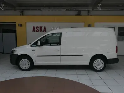 Gebraucht VW Caddy Maxi 125 PS (91 kW) 2019 Weiß Van / Kleinbus
