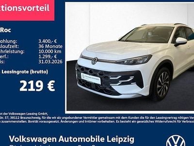 Neu VW T-Roc Life 116 PS (85 kW) 2025 Weiß SUV