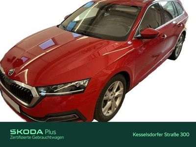 Używany Skoda Octavia Style 204 KM (150 kW) 2020 Czerwony Kombi