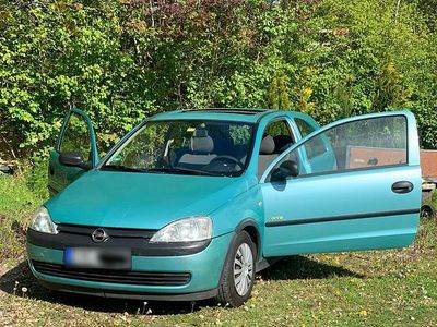 Usata Opel Corsa 60 CV (44 kW) 2002 Verde Utilitaria