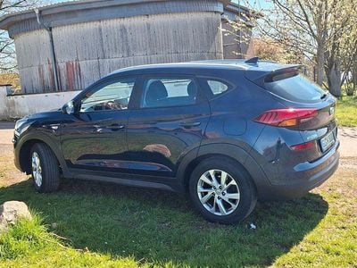 Gebraucht Hyundai Tucson Trend 177 PS (130 kW) 2019 Blau SUV